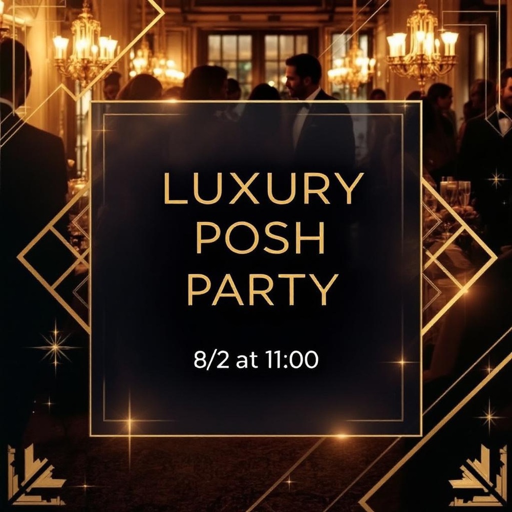 Co-Hosting the LUXURY Posh Party 8/2 at 1100 - Sign up HERE for a Host Pick!